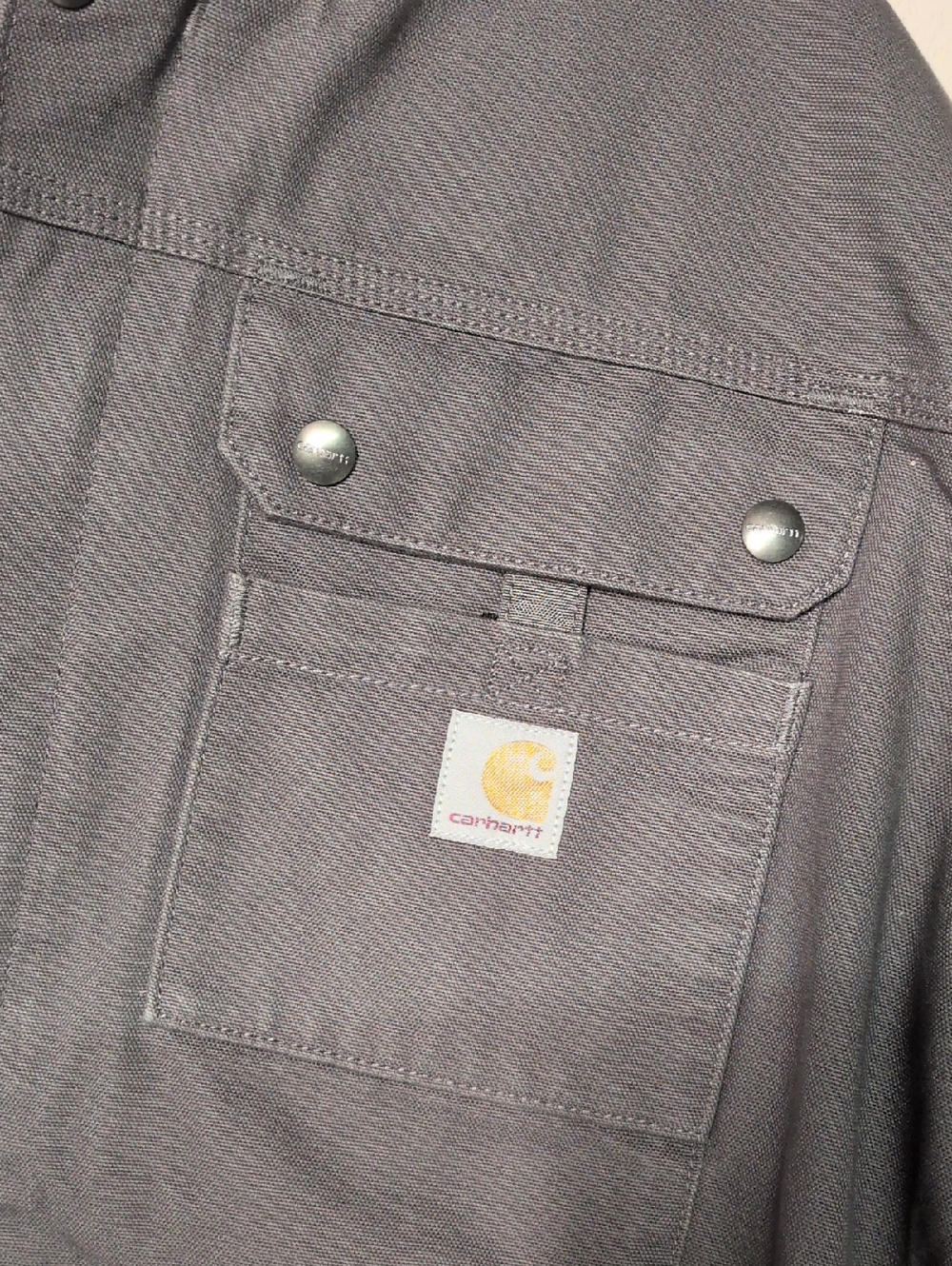 NWT Carhartt Bartlett Duck Jacket Men’s Large | Relaxed Workwear Utility Coat - Picture 15 of 16